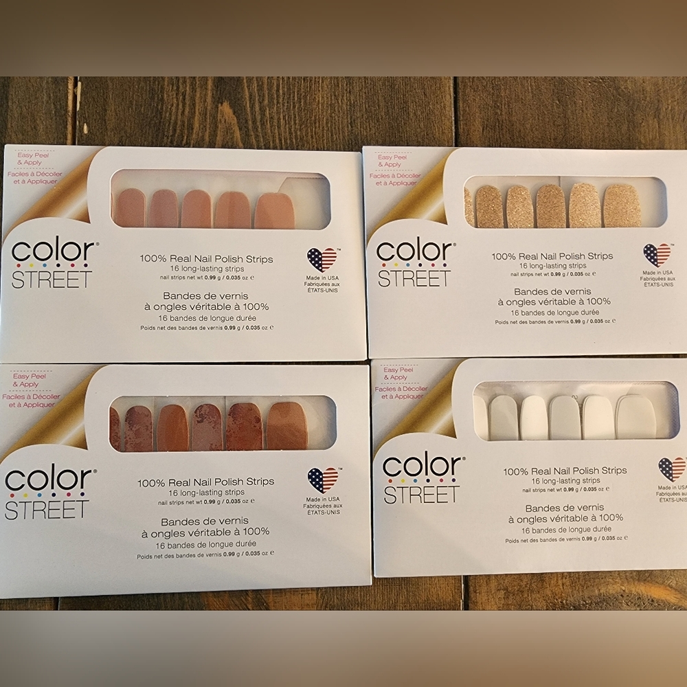 Color Street lot of 4
